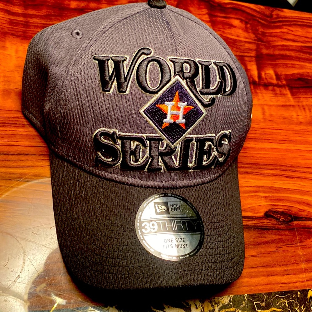 COPY - New Era Houston Astros World Series 2019 Hat Cap Grey Black Logo MLB Bas…